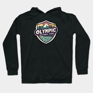 Olympic National Park Retro Hoodie